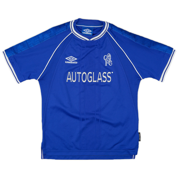 1999-01 Chelsea Home Shirt - 8/10 - (L.Boys)