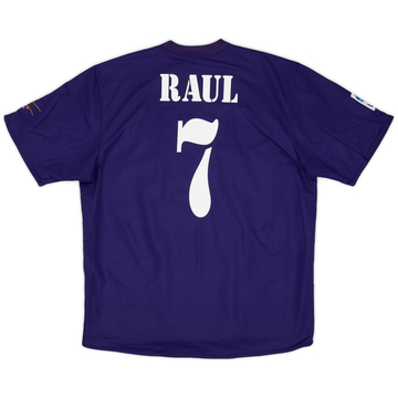 2002-03 Real Madrid Centenary Third Shirt Raul #7 (XL)