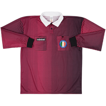 1990s Italy FIGC Diadora Referee L/S Shirt - 9/10 - (XL)