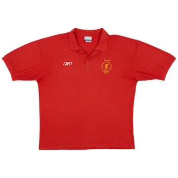 2005-06 Liverpool 'Istanbul 2005' Reebok Polo Shirt - 6/10 - (XL)