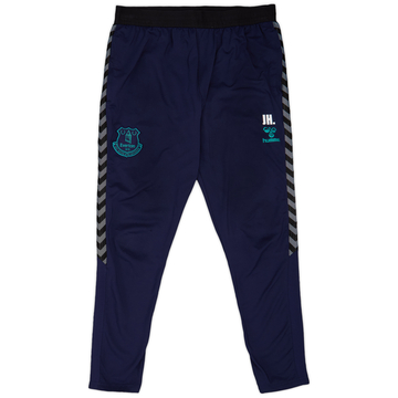2023-24 Everton Hummel Staff Issue Track Pants/Bottoms 'JH' - 8/10 - (XL)