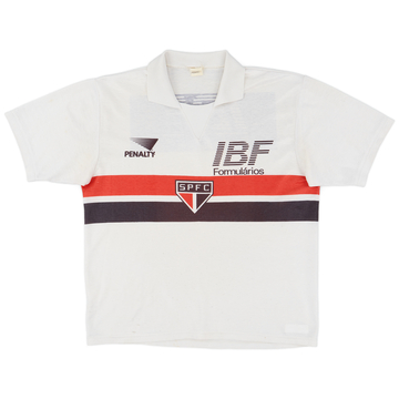 1991 Sao Paulo Home Shirt - 7/10 - (L)