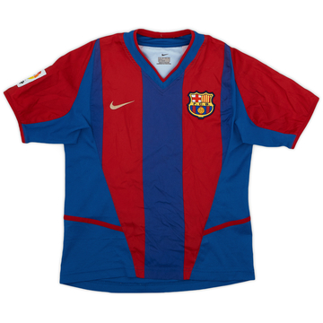 2002-03 Barcelona Home Shirt - 5/10 - (S.Boys)