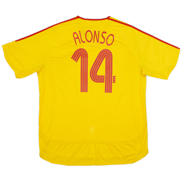 2006-07 Liverpool Away Shirt Alonso #14 - 5/10 - (XXL)