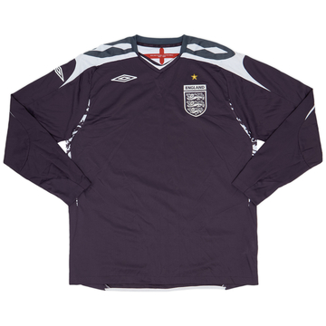 2007-09 England GK Shirt - 9/10 - (XL)