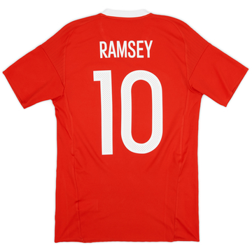 2016-17 Wales Home Shirt Ramsey #10 - 9/10 - (S)