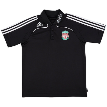 2008-09 Liverpool adidas Polo Shirt - 8/10 - (L)