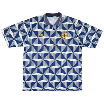 1990-92 Northern Ireland Away Shirt - 7/10 - (XL)