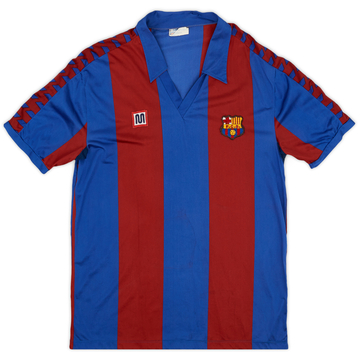 1984-89 Barcelona Home Shirt - 8/10 - (XL)