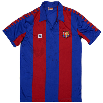 1984-89 Barcelona Home Shirt - 8/10 - (L)