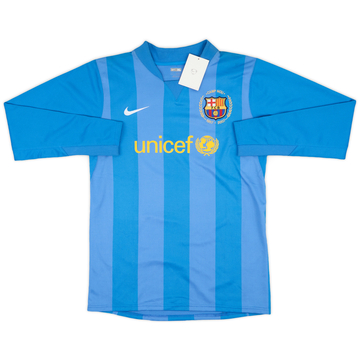 2007-08 Barcelona Authentic GK Shirt (XL.Boys)