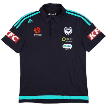 2015-16 Melbourne Victory adidas Polo Shirt - 8/10 - (M)