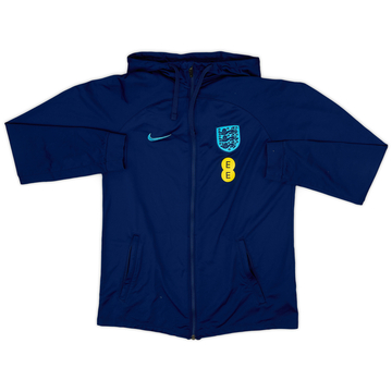 2022-23 England Nike Hooded Track Jacket - 8/10 - (S)