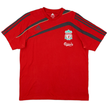 2009-10 Liverpool adidas Leisure Tee - 8/10 - (L)