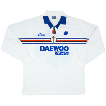 1998-99 Sampdoria Away L/S Shirt - 8/10 - (XL)