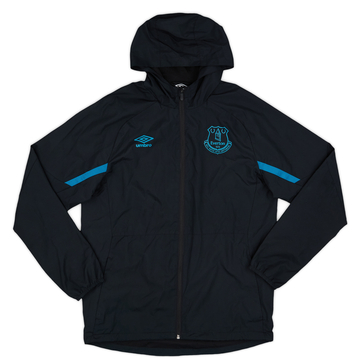 2018-19 Everton Umbro Hooded Rain Jacket - 8/10 - (M)