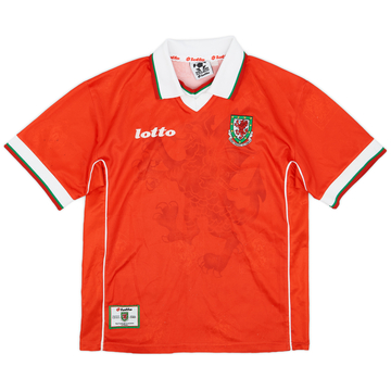 1998-00 Wales Home Shirt - 7/10 - (S)