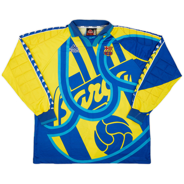 1995-96 Barcelona GK Shirt #1 - 9/10 - (XL)