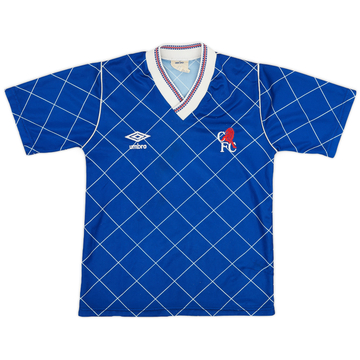 1987-89 Chelsea Home Shirt - 9/10 - (S.Boys)
