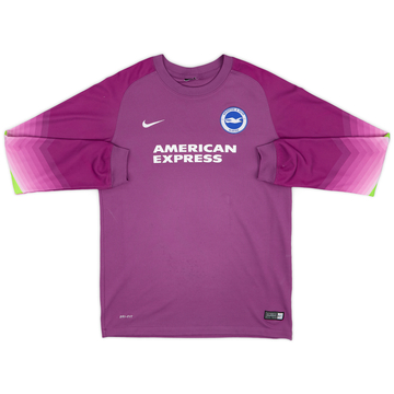 2014-15 Brighton GK Shirt - 8/10 - (XL.Boys)