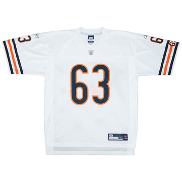 2007 Chicago Bears Garza #63 Reebok On Field Away Jersey - 9/10 - (L)