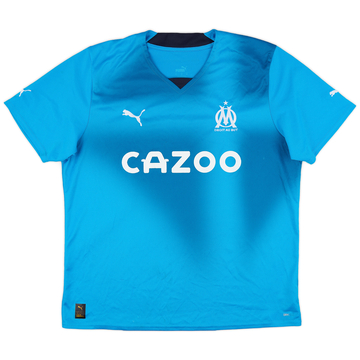 2022-23 Olympique Marseille Third Shirt - 6/10 - (XL)