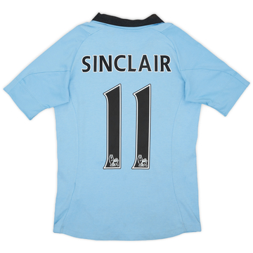 2012-13 Manchester City Home Shirt Sinclair #11 - 8/10 - (M.Boys)