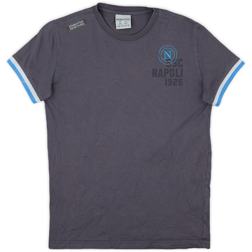 2014-14 Napoli Macron Cotton Tee - 6/10 - (XL.Boys)