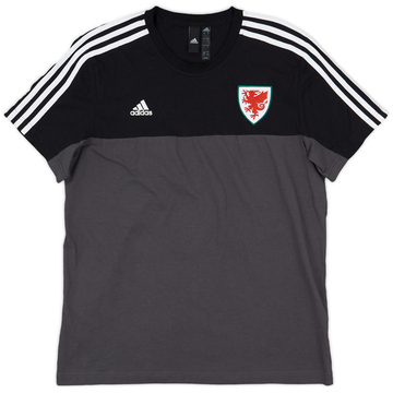 2020-21 Wales adidas Cotton Tee - 8/10 - (L)