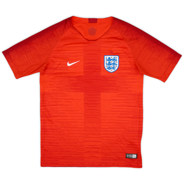 2018-19 England Away Shirt - 6/10 - (L.Boys)