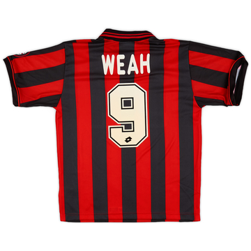 1996-97 AC Milan Home Shirt Weah #9 (S)
