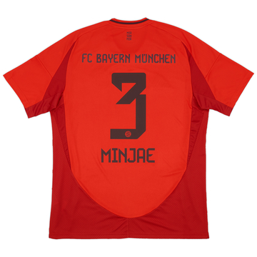 2024-25 Bayern Munich Home Shirt Minjae #3