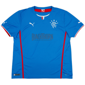 2013-14 Rangers Home Shirt - 4/10 - (XXL)
