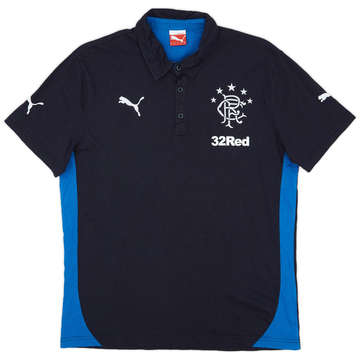 2013-14 Rangers Puma Polo Shirt - 9/10 - (M)