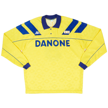 1992-94 Juventus Away L/S Shirt - 8/10 - (L)