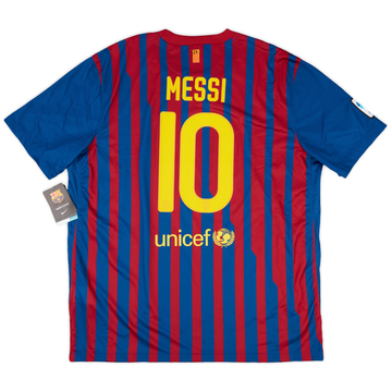 2011-12 Barcelona Home Shirt Messi #10 (XXL)