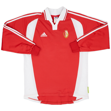 2000-01 Standard Liege Match Issue Home L/S Shirt #17