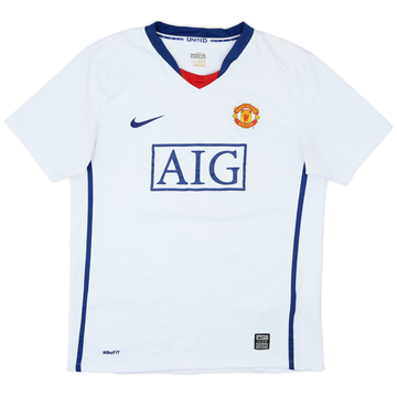 2008-10 Manchester United Away Shirt - 7/10 - (XL.Boys)