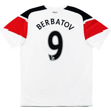 2010-12 Manchester United Away Shirt Berbatov #9VS