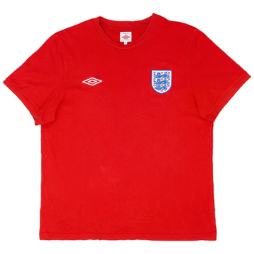 2010 England Umbro Cotton Tee - 9/10 - (XL)