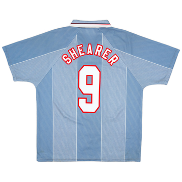 1996-97 England Away Shirt Shearer #9 - 7/10 - (XL)