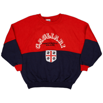 1990-91 Cagliari Le Felpe dei Grandi Club Sweat Top - 8/10 - (L)