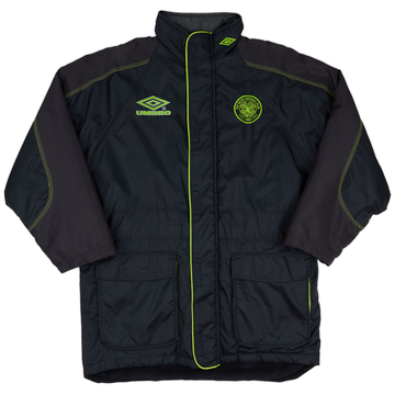 1998-99 Celtic Umbro Padded Bench Coat - 9/10 - (S)