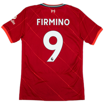 2021-22 Liverpool Home Shirt Firmino #9 - 9/10 - (S)