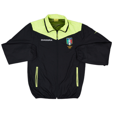 2007-08 Italy Diadora Referee Track Jacket - 8/10 - (S)