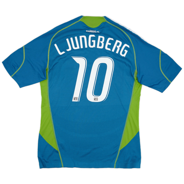 2009-10 Seattle Sounders Match Issue Away Shirt Ljungberg #10