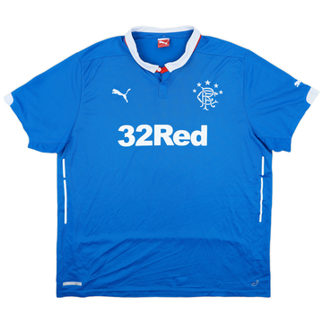 2014-15 Rangers Home Shirt - 8/10 - (3XL)