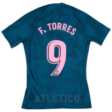 2017-18 Atletico Madrid Player Issue Third Shirt F. Torres #9 (M)