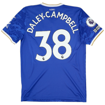 2021-22 Leicester Match Issue Home Shirt Daley-Campbell #38