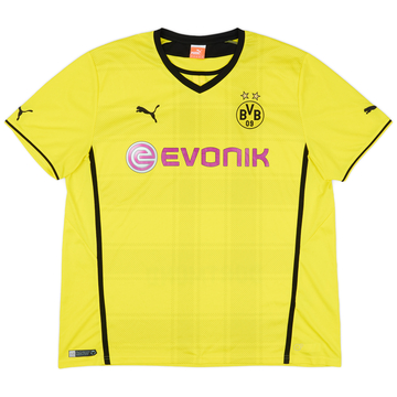 2013-14 Borussia Dortmund Home Shirt - 6/10 - (3XL)